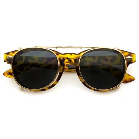 WearMe Pro - Fashion Vintage Clip On Lens Retro Sunglasses | Walmart (US)