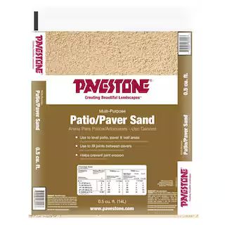 Pavestone 0.5 cu. ft. Paver Sand 98000 - The Home Depot | The Home Depot