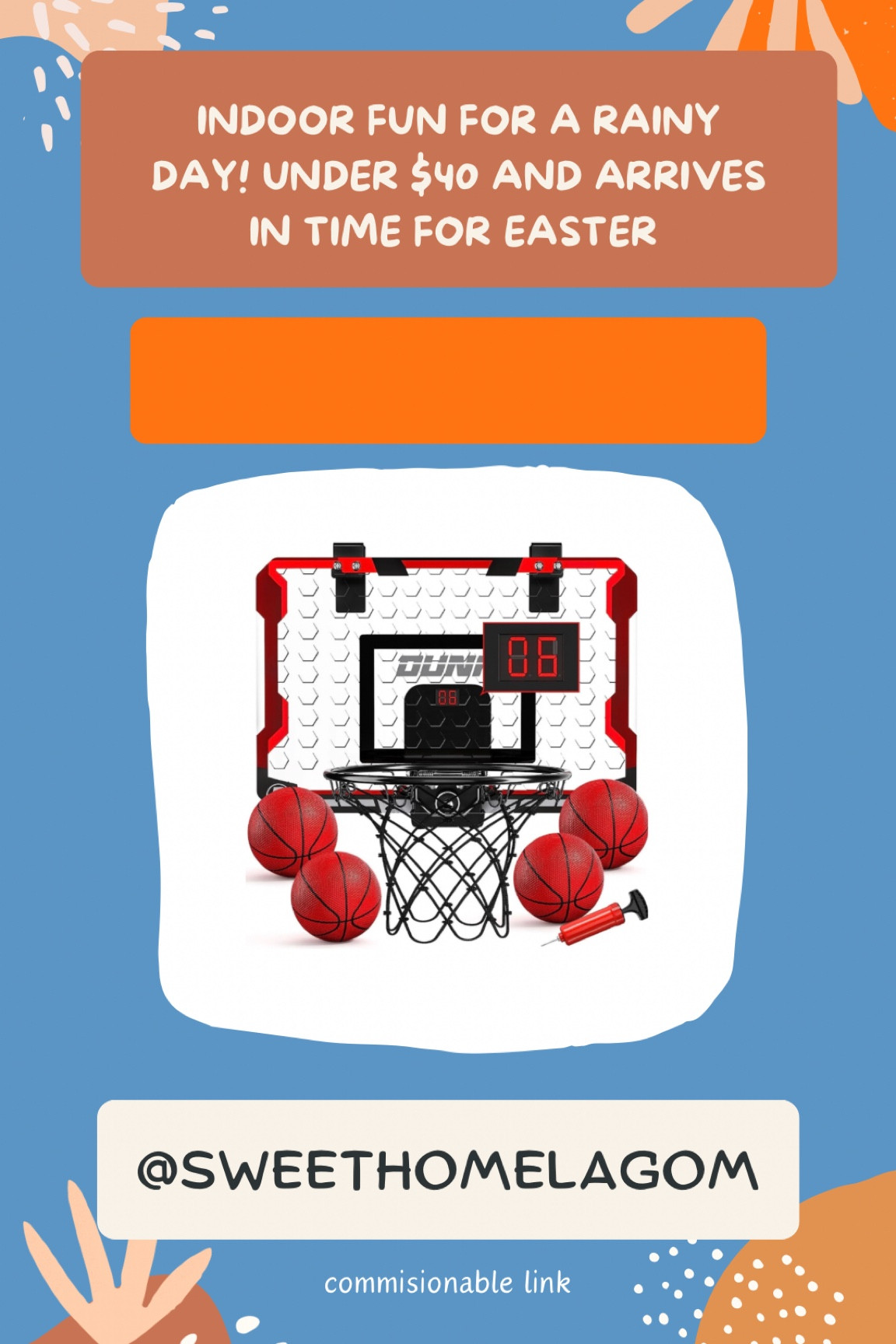 Gift ideas for pre-teen to teen boys! This indoor basketball hoop is such a good rainy day activity to get their energy out!

#LTKfamily #LTKkids #LTKfindsunder50