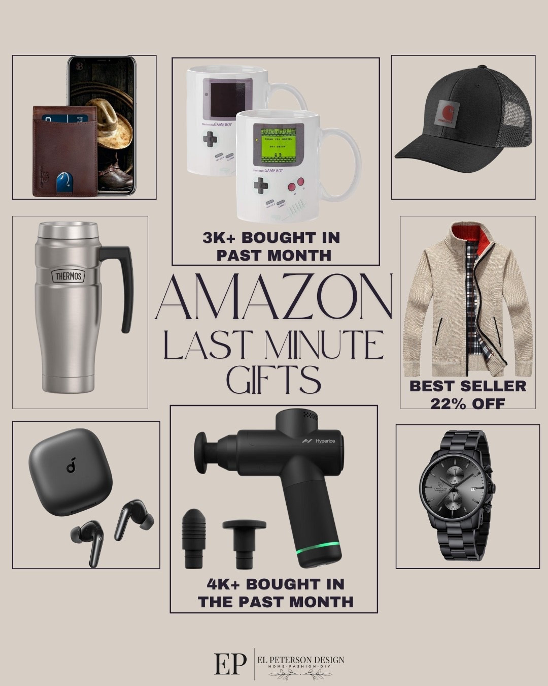 Amazon
Last minute gift guide
Jacket
Cap
Massager
Watch
Earbuds
Flask
Wallet
Mug

#LTKFindsUnder100 #LTKGiftGuide #LTKFindsUnder50