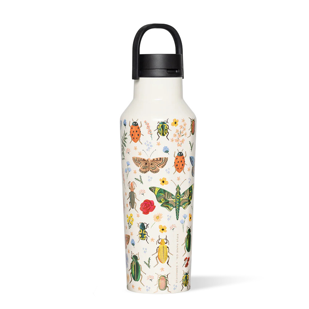 Rifle Paper Co. Sport Canteen - 20oz / Curio Cream | Corkcicle