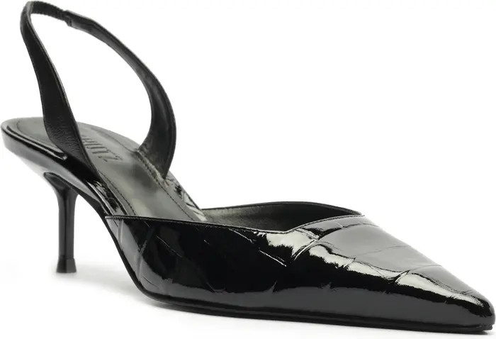 Paola Mid Slingback Pointed Toe Pump (Women) | Nordstrom