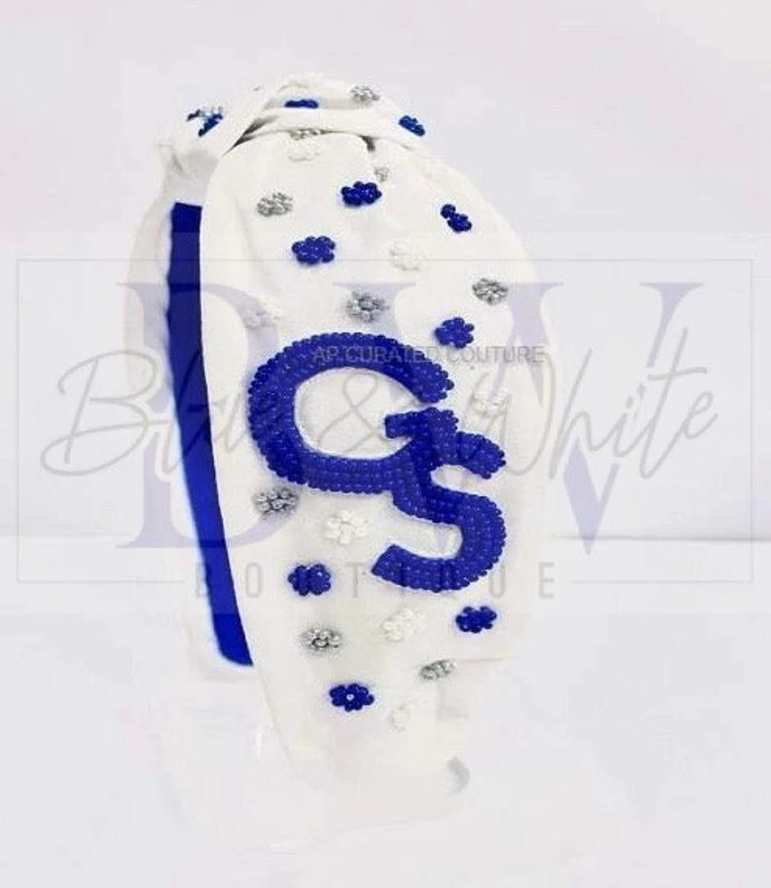 Georgia Southern Knotted Headband - Etsy | Etsy (US)