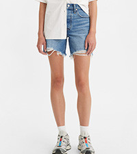Levi's Women's 501 Mid Thigh Short | Amazon (US)