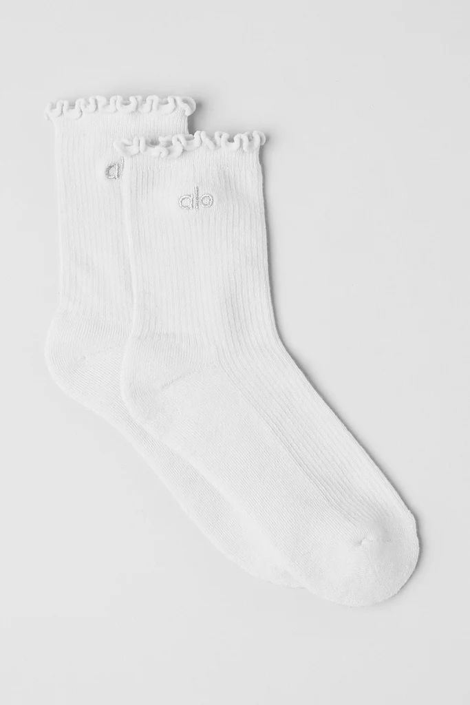 Women's Lettuce Edge Sock | Alo Yoga