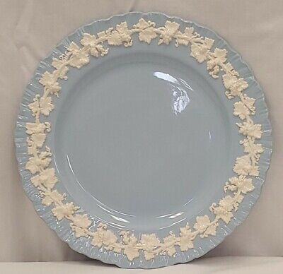 WEDGWOOD BARLASTON ETRURIA QUEENSWARE 1 DINNER PLATE 10" GRAPEVINE SOFT BLUE  | eBay | eBay US