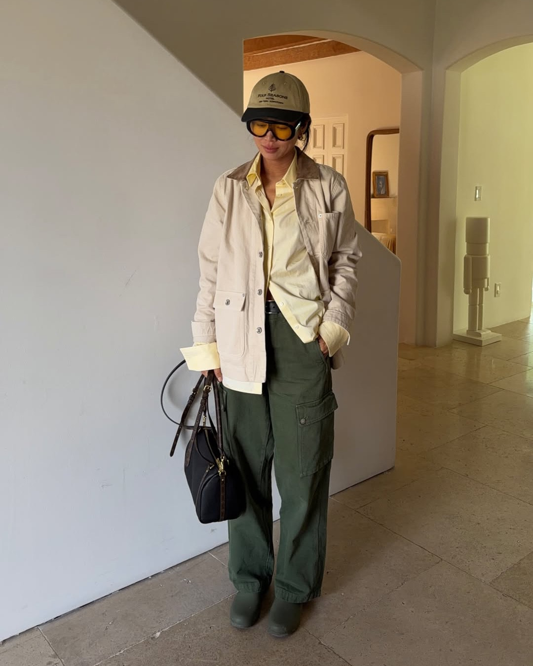 Ready for spring in this color palette. Loving butter yellow paired with olive green and neutral tones. 

#LTKdayinmylife #LTKgrwm #LTKootd