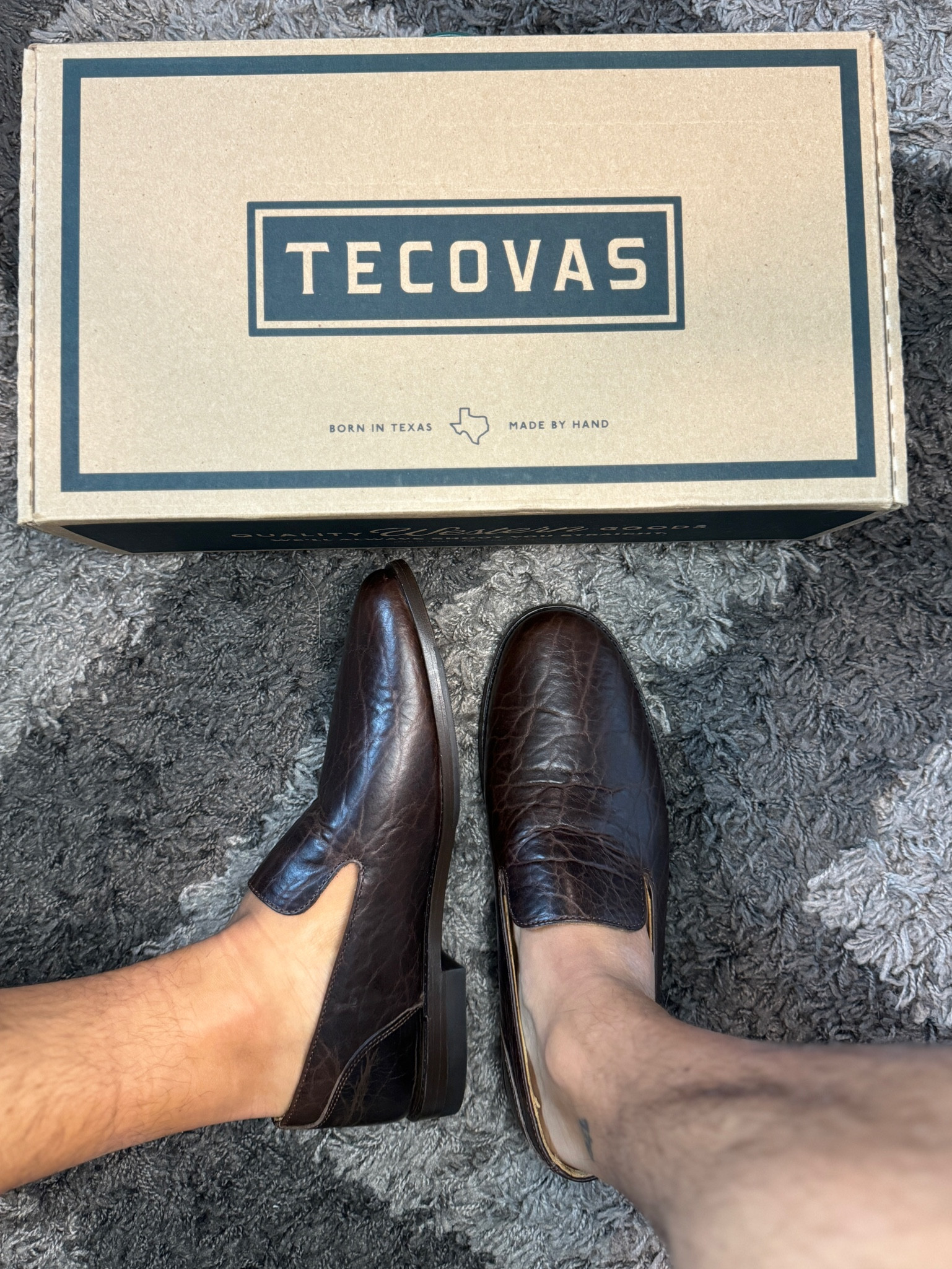 Slip ons are always a struggle for me, until now. Tecovas is elite with the quality of their boots and The Monterrey slip on does not disappoint. First thing you can’t miss is the smell, the bison leather is extroidanary. This is the midnight color bison material. I’m so excited to break these babies in and have them for a lifetime. #tecovas #tecovasmen #mensslipon #leathershoes #mensshoes #western #westernmen #leathermen #summershoe #fallshoe #cowboy 

#LTKMens #LTKWorkwear #LTKShoeCrush