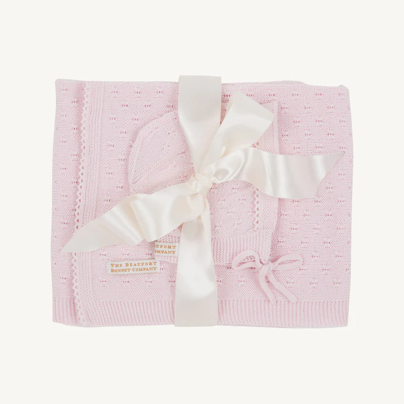 Ramsey Receiving Set - Palm Beach Pink | The Beaufort Bonnet Company