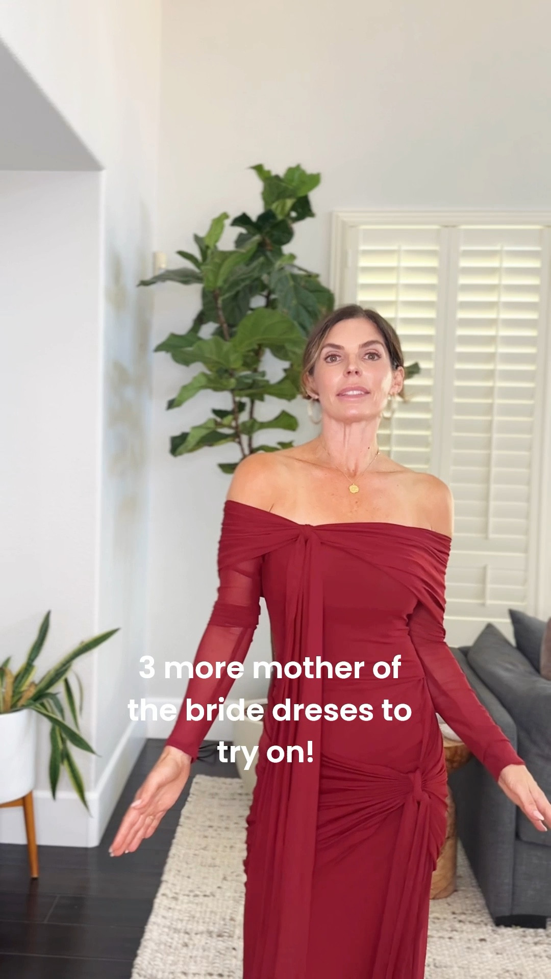 Trying on more dresses for mother of the bride. 

#LTKOver40 #LTKParties #LTKWedding