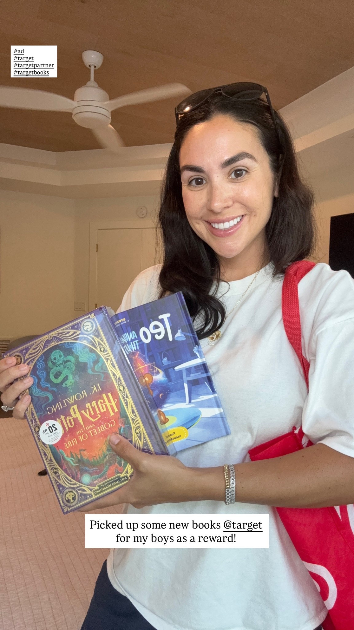 #AD #TargetPartner It’s like a reward! My husband and I really make it a point to read to our children every night. Our go to spot for books is always @target! So many different books for all reading ages and it’s always 5% with your circle card! What books are your kids loving right now? #target #targetbooks

#LTKCyberWeek #LTKGiftGuide #LTKHoliday
