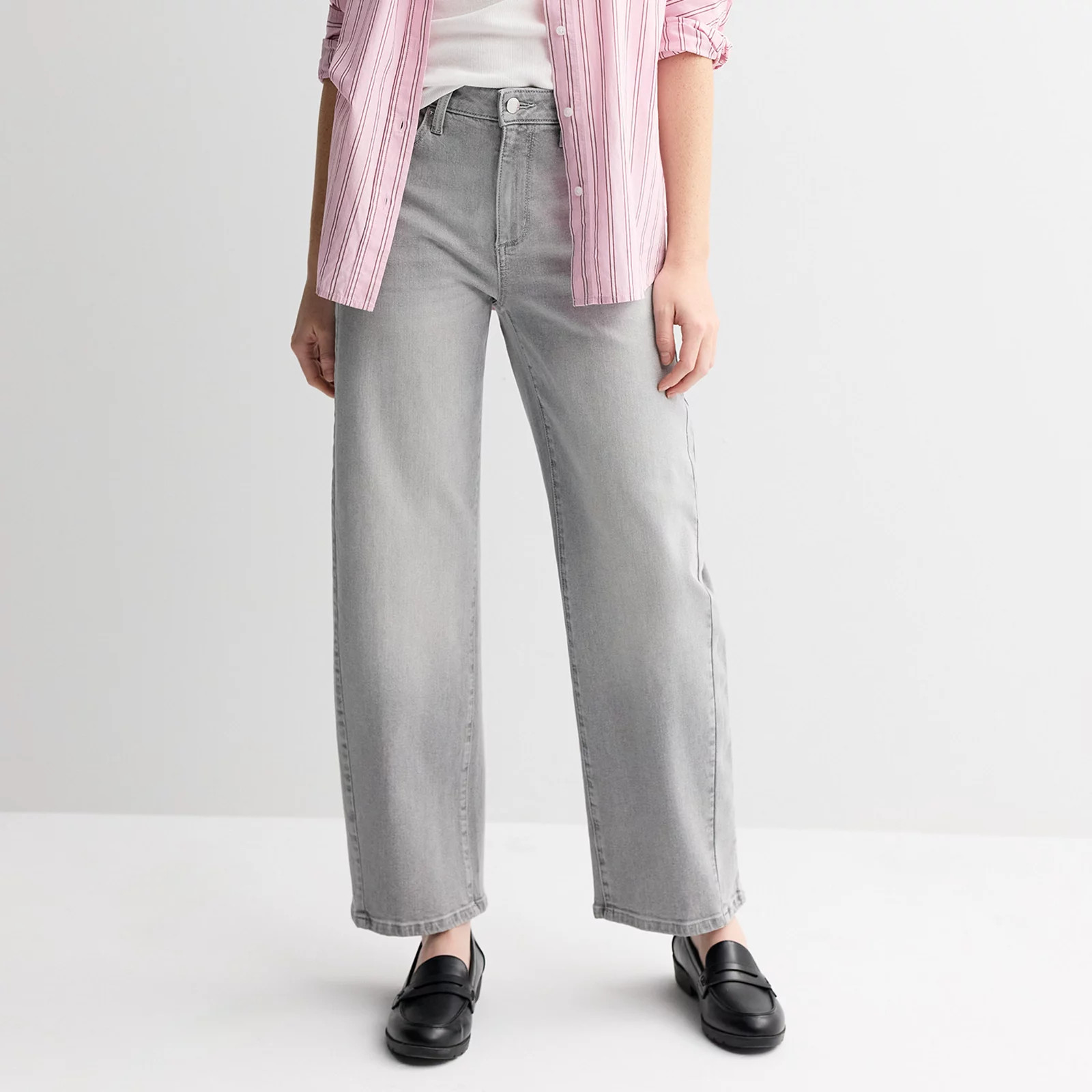 Women's Sonoma Goods For Life® High Rise Barrel Jeans | Kohl's