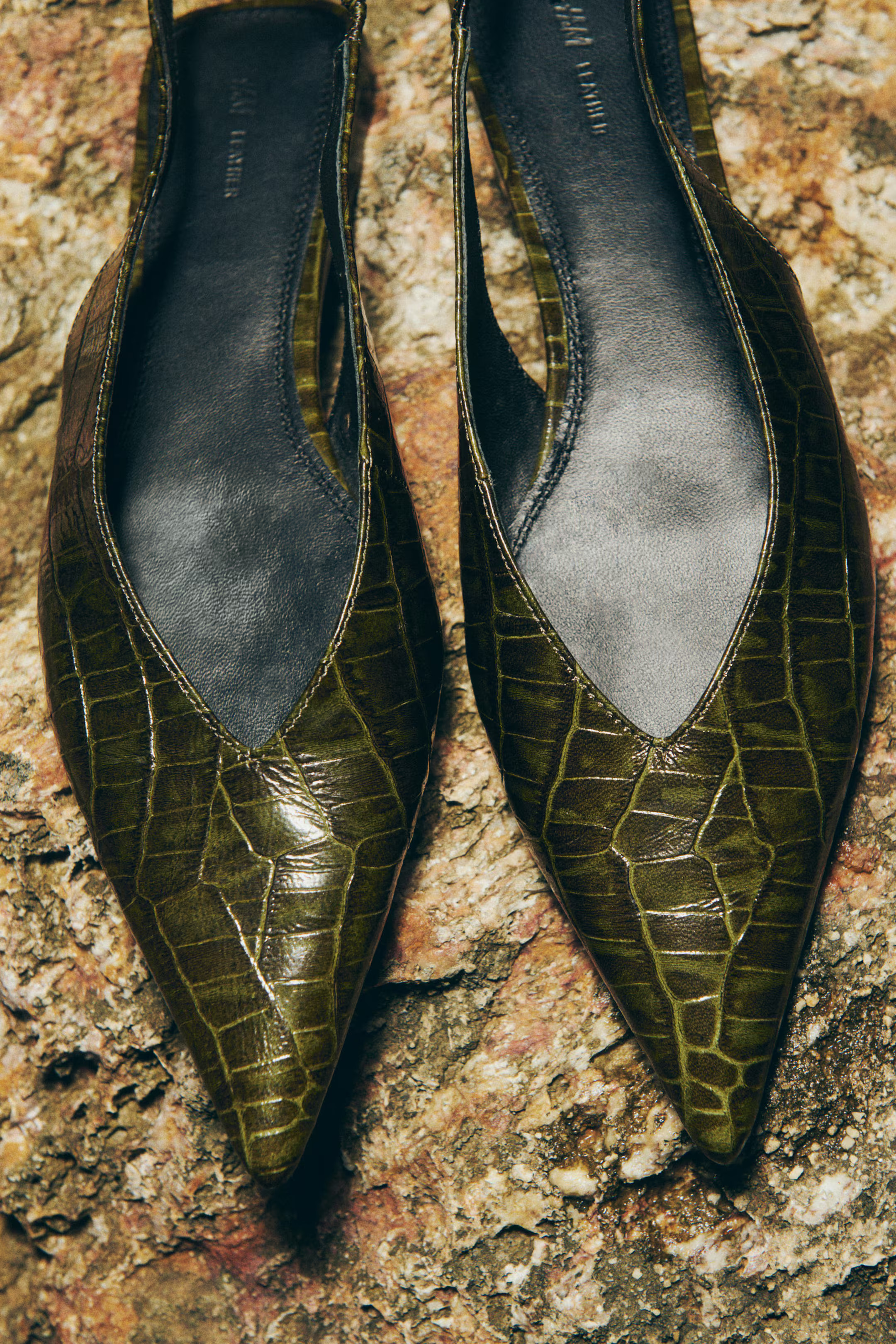 Leather slingbacks | H&M (UK, MY, IN, SG, PH, TW, HK)