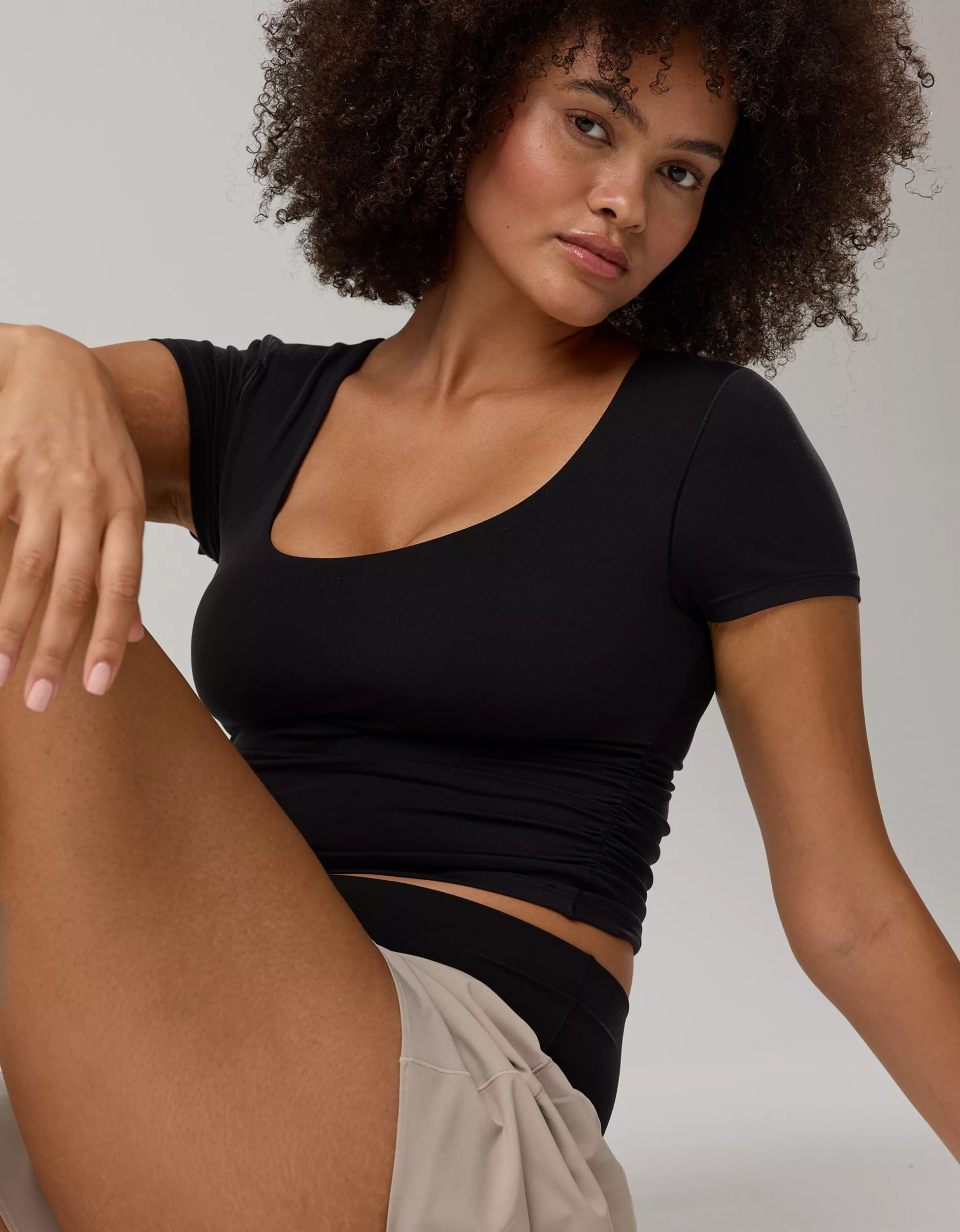 OFFLINE By Aerie Real Me Scoop T-Shirt | Aerie