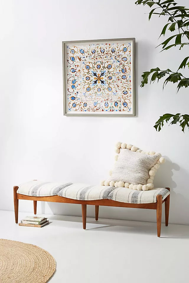 Boro Stripe Seneca Bench | Anthropologie (US)