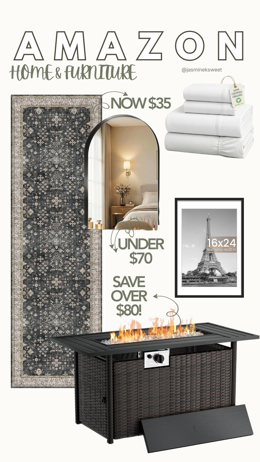 This fall home refresh has a $35 runner, a mirror under $70, and a fire pit table saving you over $80, all from Amazon! 

 #LTKhome #LTKsalealert #AmazonFinds #LTKHome #LTKSaleAlert