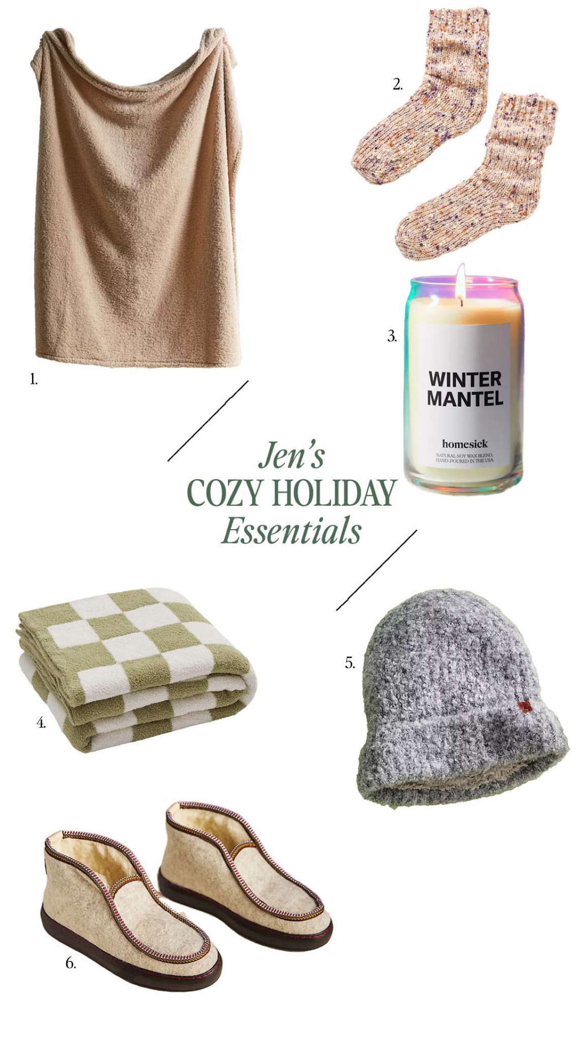 Jen’s Cozy Holiday Essentials 🧣

#LTKstyletip #LTKSeasonal #LTKHoliday
