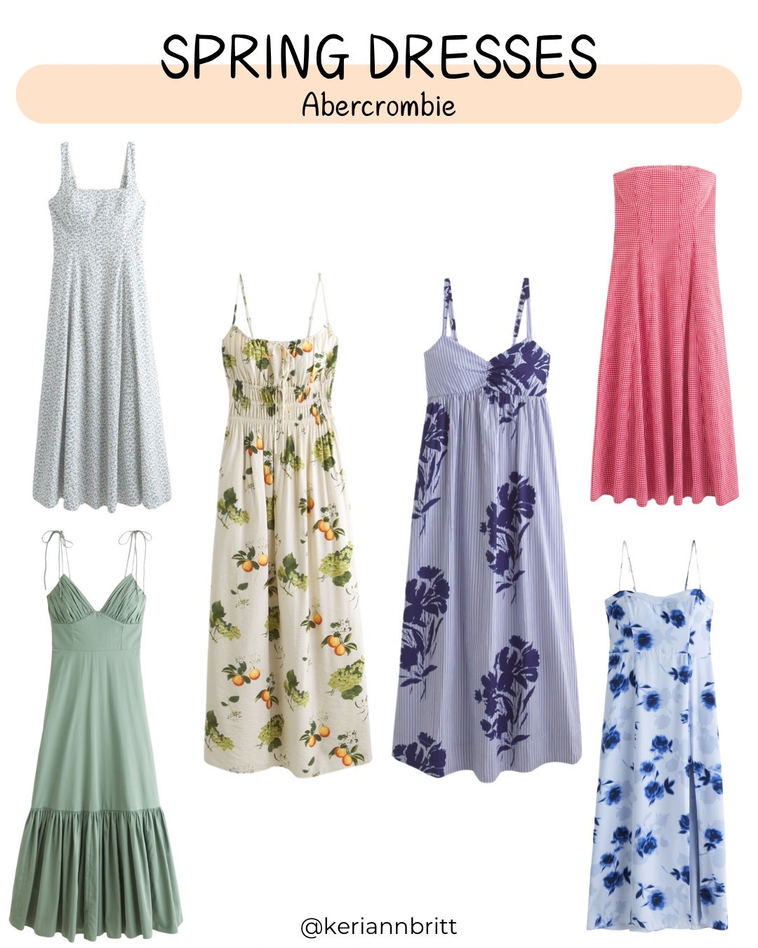 Spring Dresses at Abercrombie 

Summer dress / spring dresses / Abercrombie & Fitch / floral dress / midi dress / maxi dress

#LTKStyleTip #LTKMidsize #LTKSeasonal