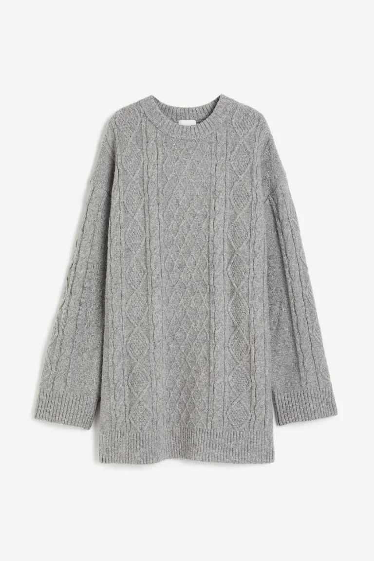 Cable-knit dress | H&M (UK, MY, IN, SG, PH, TW, HK)