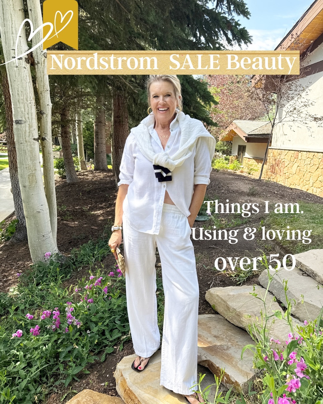 Nordstrom SALE —Beauty—

I am 54 years old
Things I am using & Loving, as well as a couple things my hubby loves

From lipstick combos,
Hair tools, eyelash serum and mascara that has made my eyelashes look amazingly long and thick, perfume, deodorant I’ve use for years, lotion for silky soft  hydrated skin,  hand cream and moisturizer my hubby uses daily. 

Comment “shop” for links 

Nordstromsake/ Nordstrom beauty/ over 50 beauty