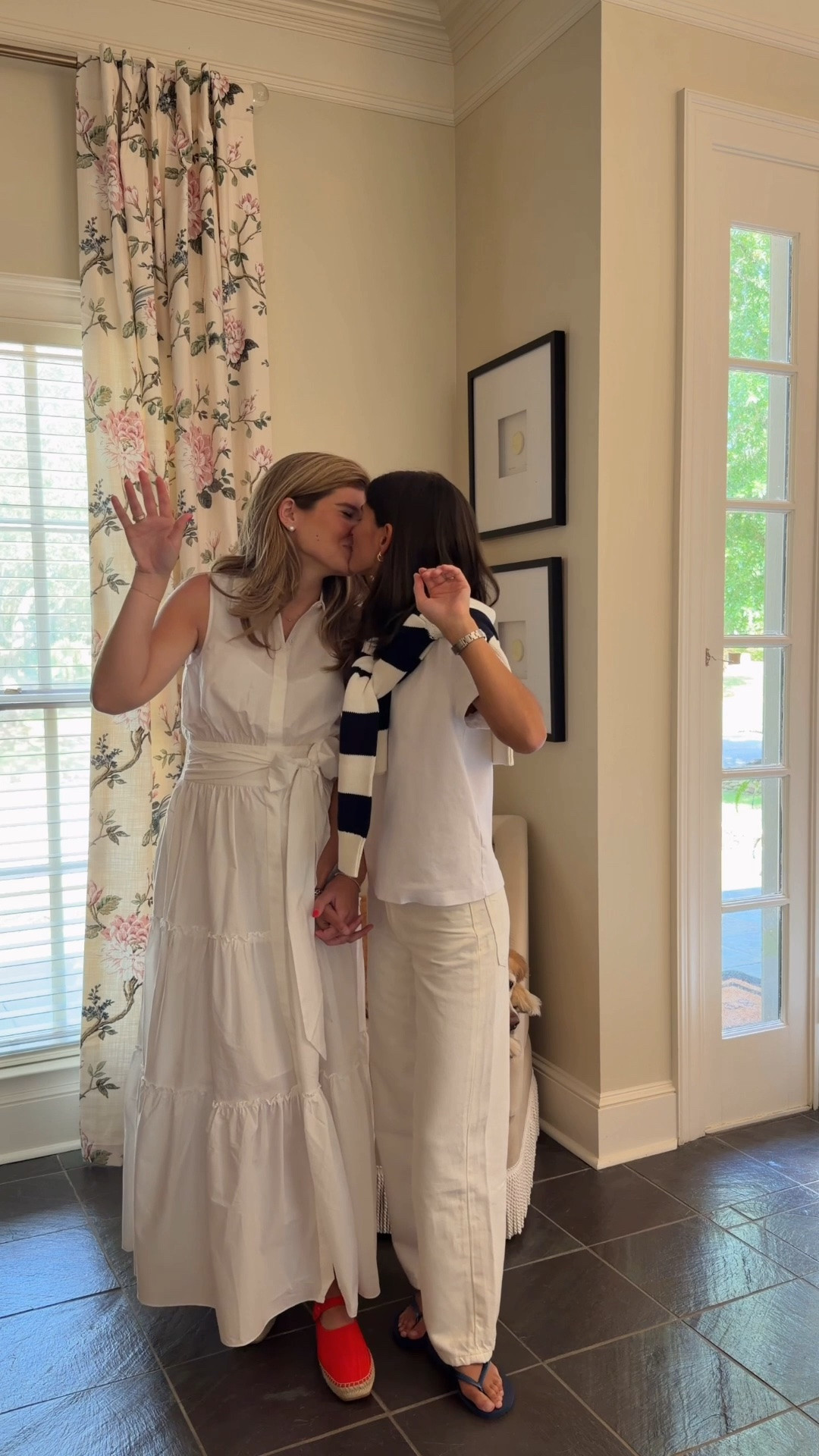 Styling each other for a date night with @nordstromrack #nordstromrackpartner #rackscore