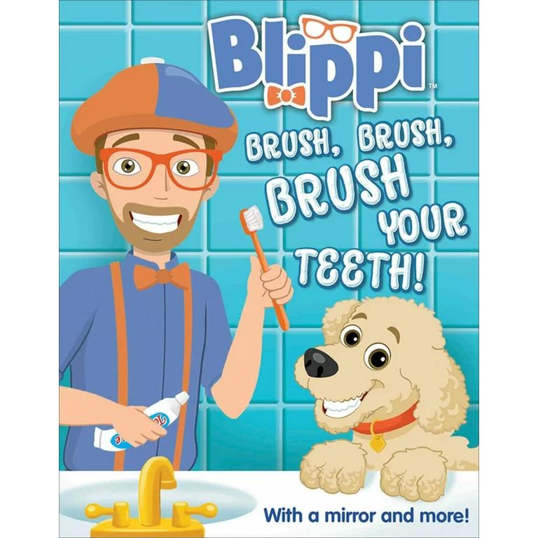Multi-Novelty: Blippi: Brush, Brush, Brush Your Teeth (Board book) | Walmart (US)