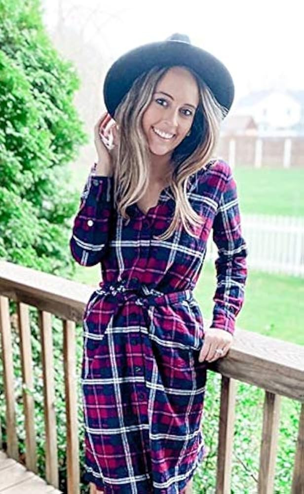 Lanzom Womens Classic Wide Brim Floppy Panama Hat Belt Buckle Wool Fedora Hat | Amazon (US)