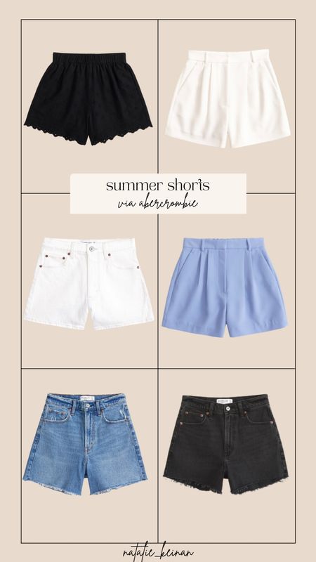 Summer shorts from Abercrombie!

#LTKSeasonal #LTKstyletip #LTKfindsunder100