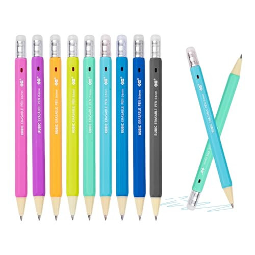 iiGEN RUBIC 0.6mm Erasable Gel Pens 9 Bright Basic colors, School & Planner | Amazon (US)