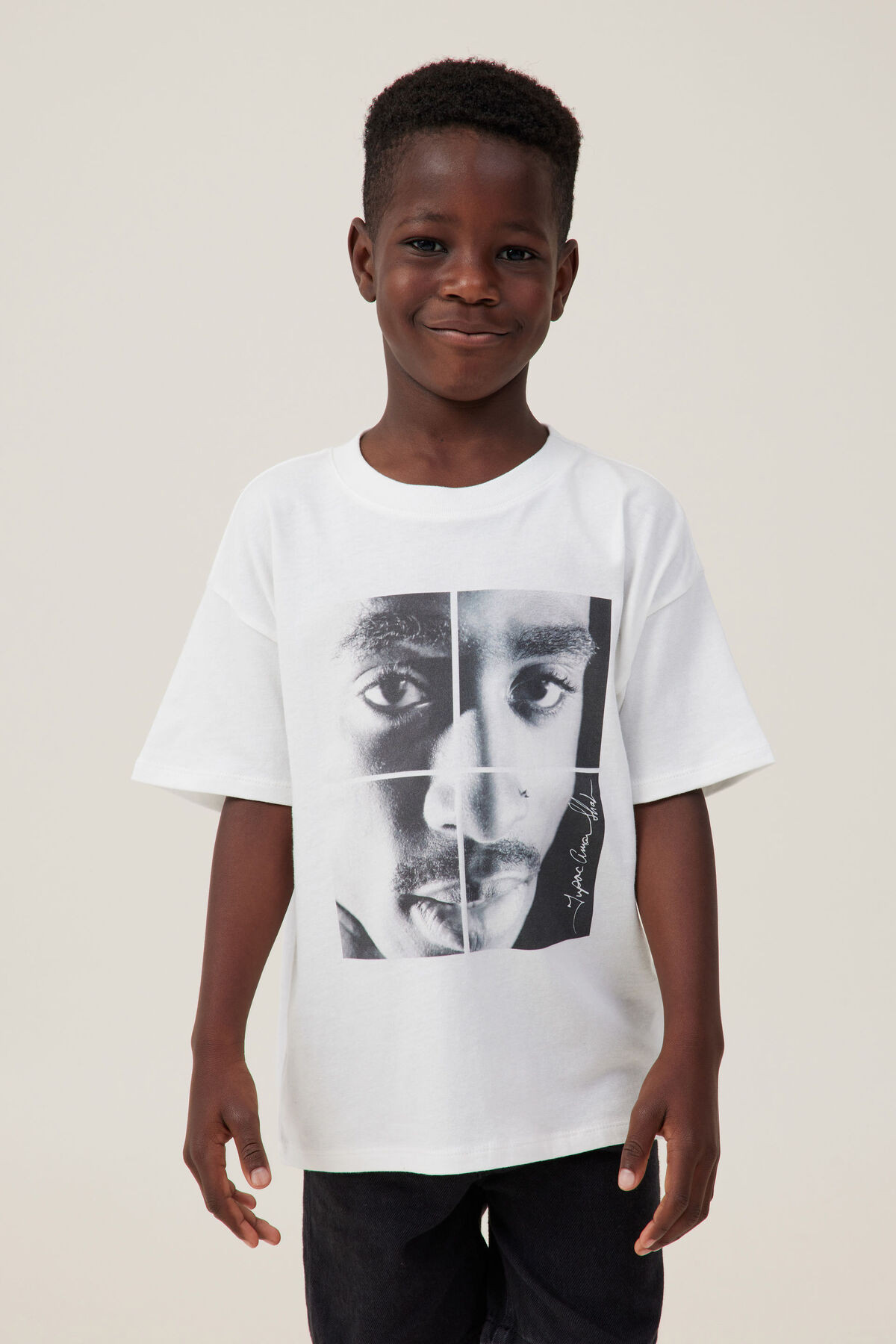 License Drop Shoulder Short Sleeve Tee | Cotton On (US)