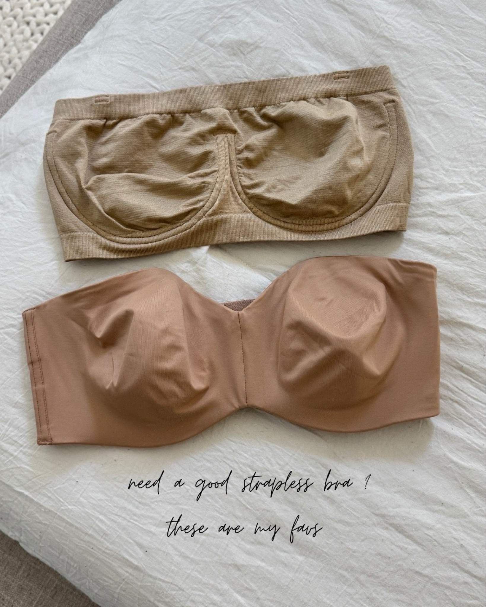 2 of the best strapless bras I have found. If I were gonna pick my most loved it would be the top one. 

Follow my shop @shaynaslife on the @shop.LTK app to shop this post and get my exclusive app-only content!

#liketkit 
@shop.ltk
https://liketk.it/63OW5