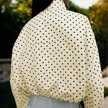 Women Polka Dot Jacket Stand Collar Cropped Jackets Zip Up Coat Casual Fashion Coat Fall Spring J... | Amazon (US)