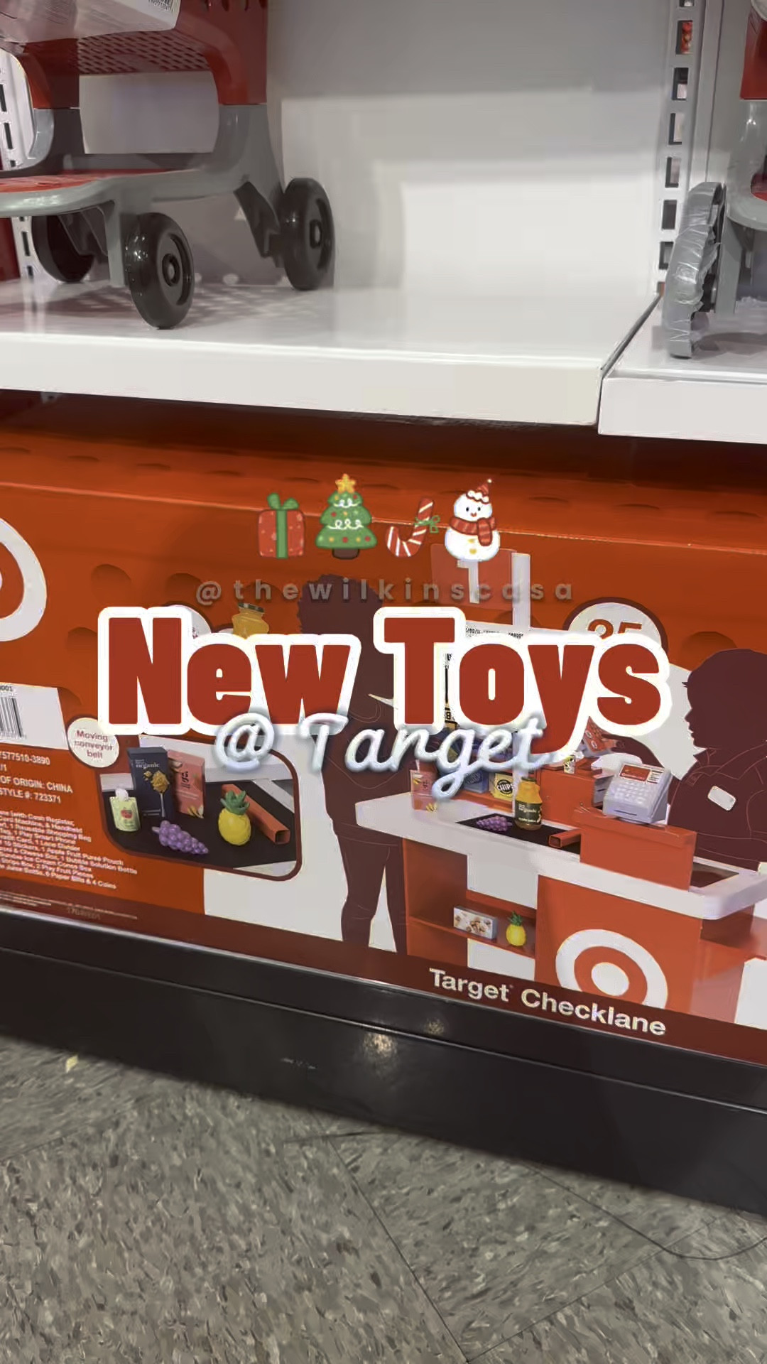 🛒 New Target Toy Alert! 🛒 

The cutest mini (52”x42”) Target Check-Out Lane toy just dropped, and it’s a must-have for little shoppers! Perfect for imaginative play, this is THE gift that will make kids feel like they’re running their own Target store. Add it to your holiday shopping list and bring some checkout fun home!

#TargetFinds #TargetToys #HolidayGiftGuide #KidsGiftIdeas #LittleShoppers #LTKHoliday #ImaginativePlay #MomLife #TargetMustHaves

#LTKHoliday #LTKKids #LTKGiftGuide