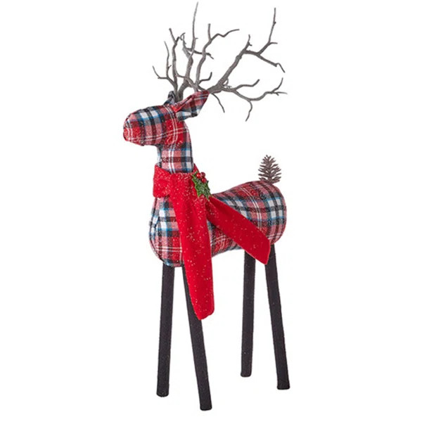 Plaid Deer | Wayfair North America