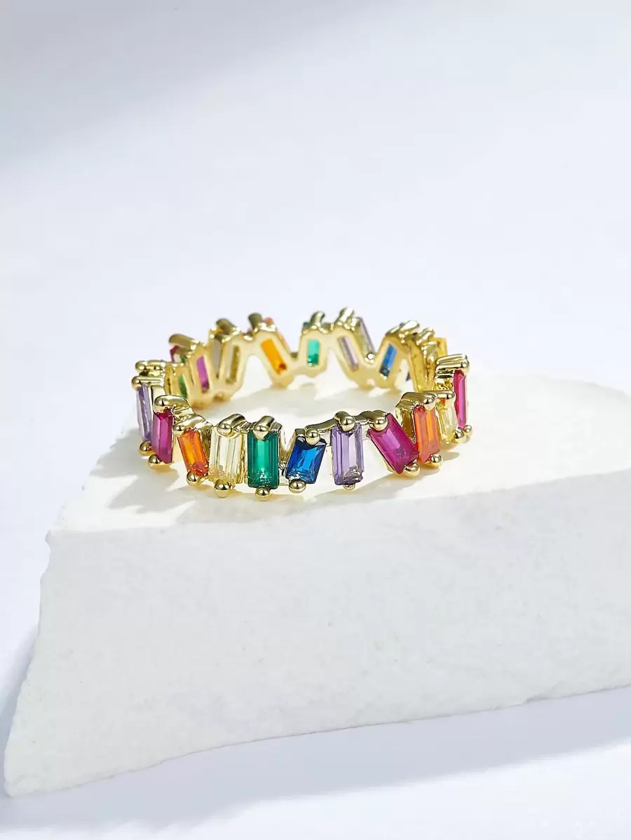 Rhinestone Decor Ring | SHEIN