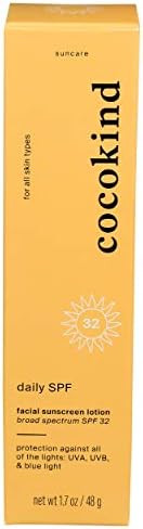 COCOKIND Daily SPF 32 Facial Sunscreen Lotion, 1.7 OZ | Amazon (US)
