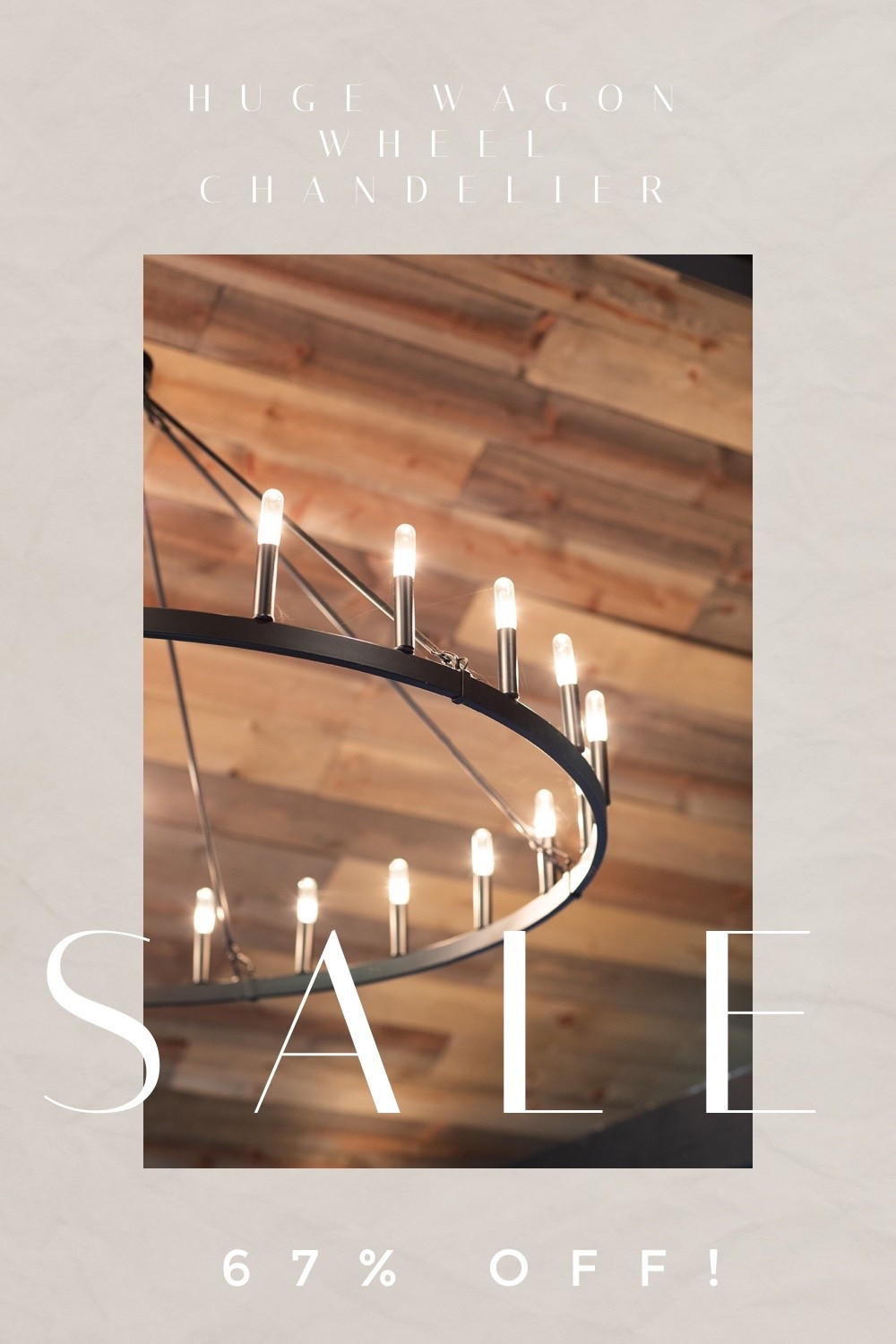 If you’ve been looking for a true statement chandelier, this is it.

This 36-light wagon wheel chandelier is currently 67% off. It gives that modern rustic, Restoration Hardware–inspired look without the custom price tag.

Perfect for:
• Vaulted ceilings
• Dining rooms
• Great rooms
• Lodge or chalet-style spaces

I love the clean black finish. Dramatic, but still timeless.

Linked here before the sale ends.

#LTKhome #RusticModern #ModernFarmhouse #Chandelier #MySweetSavannah


#LTKHome #LTKSaleAlert