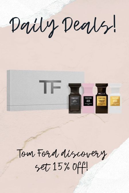 Tom ford perfume set 

#LTKSaleAlert #LTKFindsUnder100 #LTKBeauty
