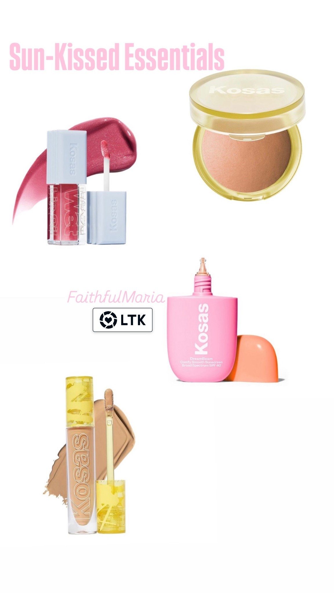 Glow on the go, girlies! SPF, concealer, lip gloss my Kosas faves for effortless radiance 💛💋”

#LTKBeauty #LTKSkincare #LTKMakeup #LTKGirl #LTKFavorites