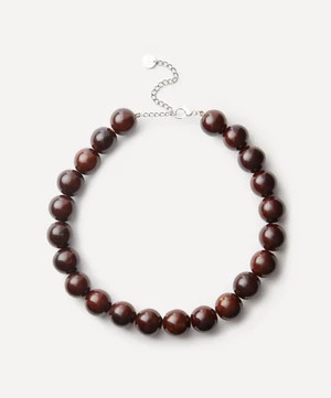 Corbetti Beige Beaded Necklace | Liberty London (UK)