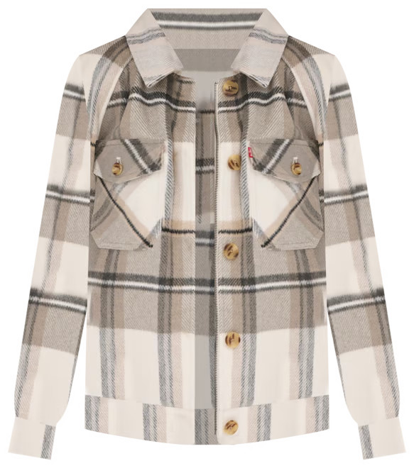 Women's Wool Blend Shirt Jacket | Macy's