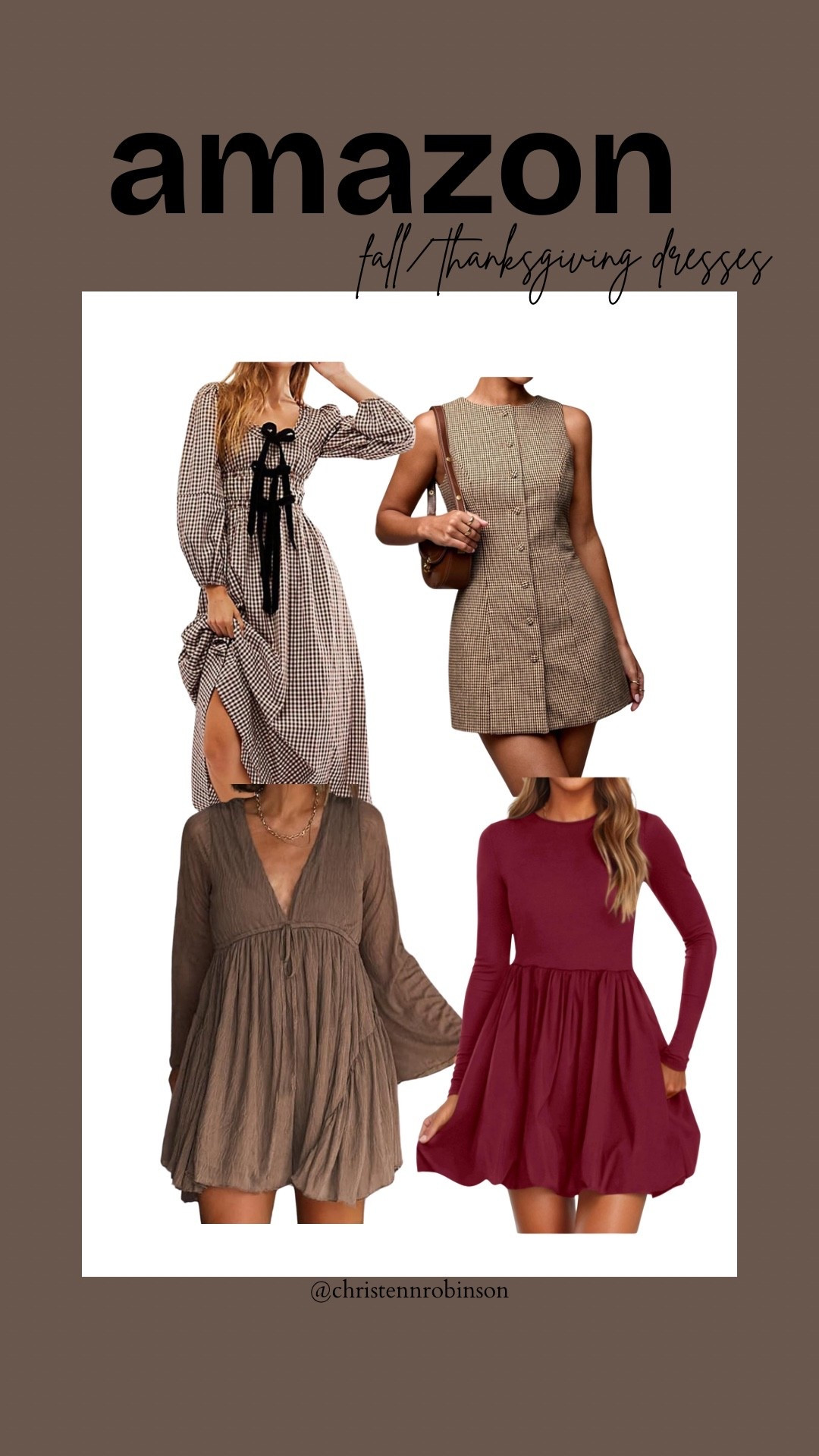 Fall dresses that are so affordable + cute 

#LTKStyleTip #LTKMidsize #LTKSeasonal