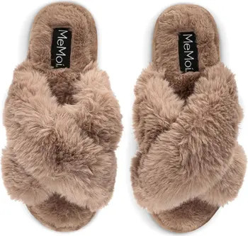 Beverly Faux Fur Memory Foam Slipper | Nordstrom