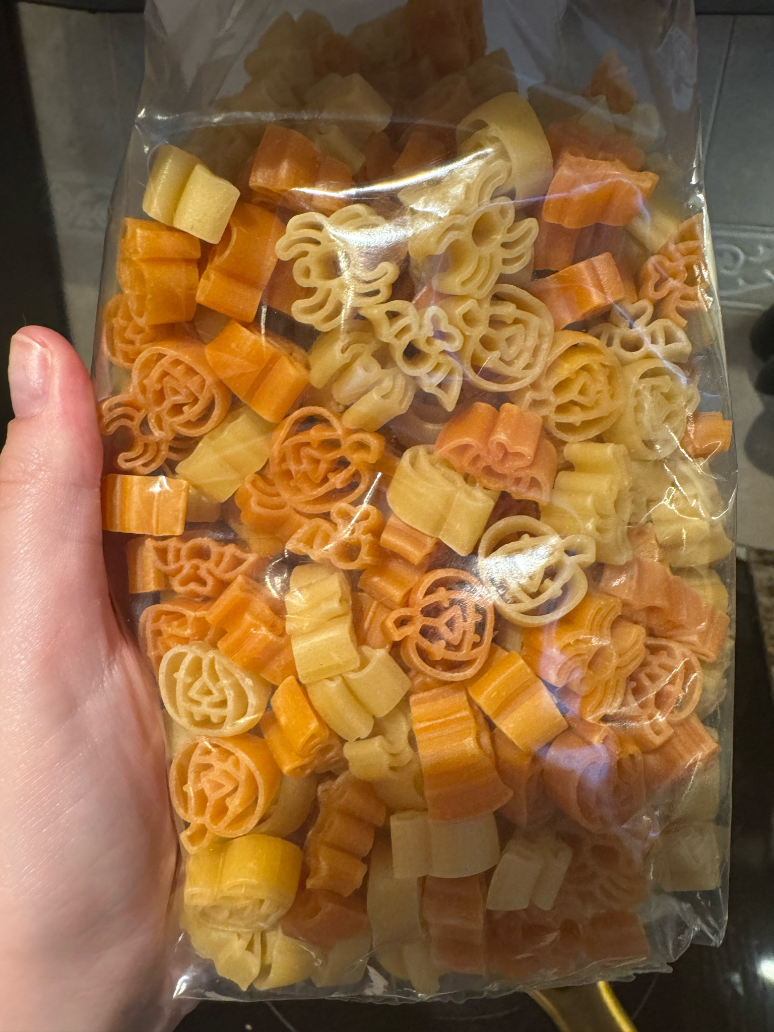 Cute Halloween pasta! The kids love it and love finding the pumpkin jack o lantern bat and spider shapes 🎃🦇🕷️

#LTKHome #LTKFamily #LTKKids