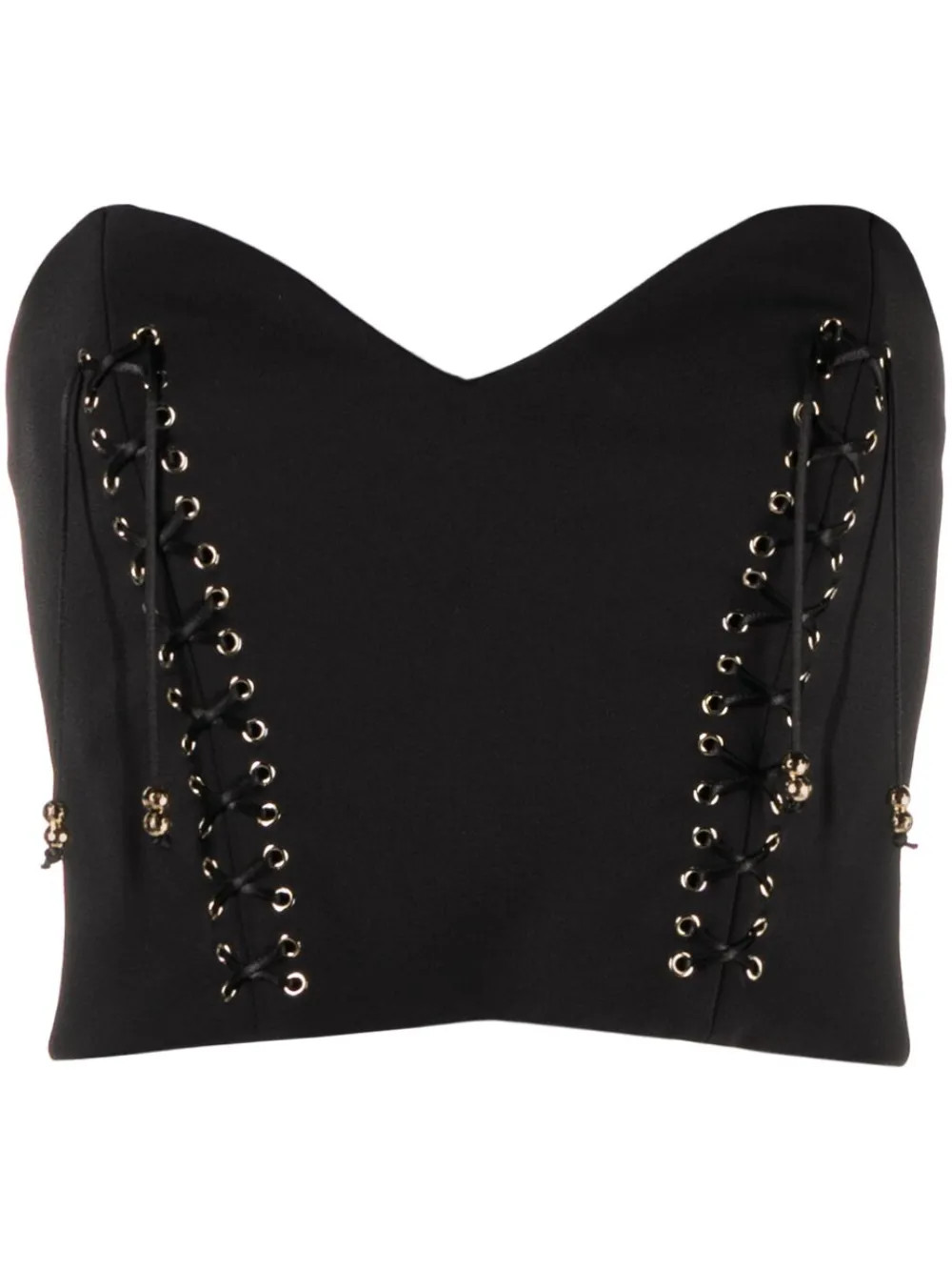 Elisabetta Franchi Corset Com Amarração - Farfetch | Farfetch Global