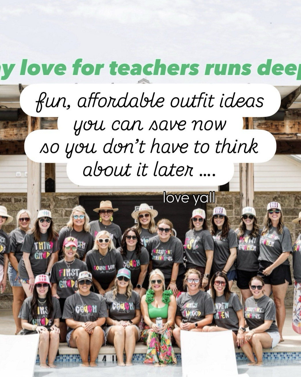 Fun affordable colorful teacher outfits 