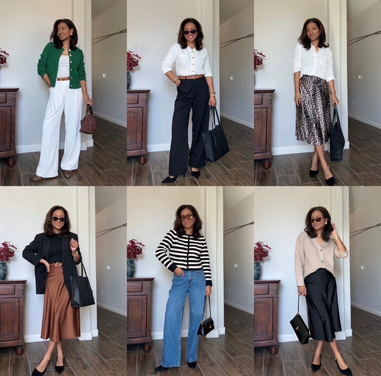 Linking similar items in case things are OOS since a lot of what I’m wearing is a couple of years old  My blazers are all a size small since they are already oversized. My white button-down is a medium. My cardigans are a small. I’m linking similar jeans but my normal jean size is a size 27 regular. My white pants are a size 27 regular. My black pants are a size small or 4. My skirts are all a size small.  

#ltkgrwm #ltkootd #ltkworkwear