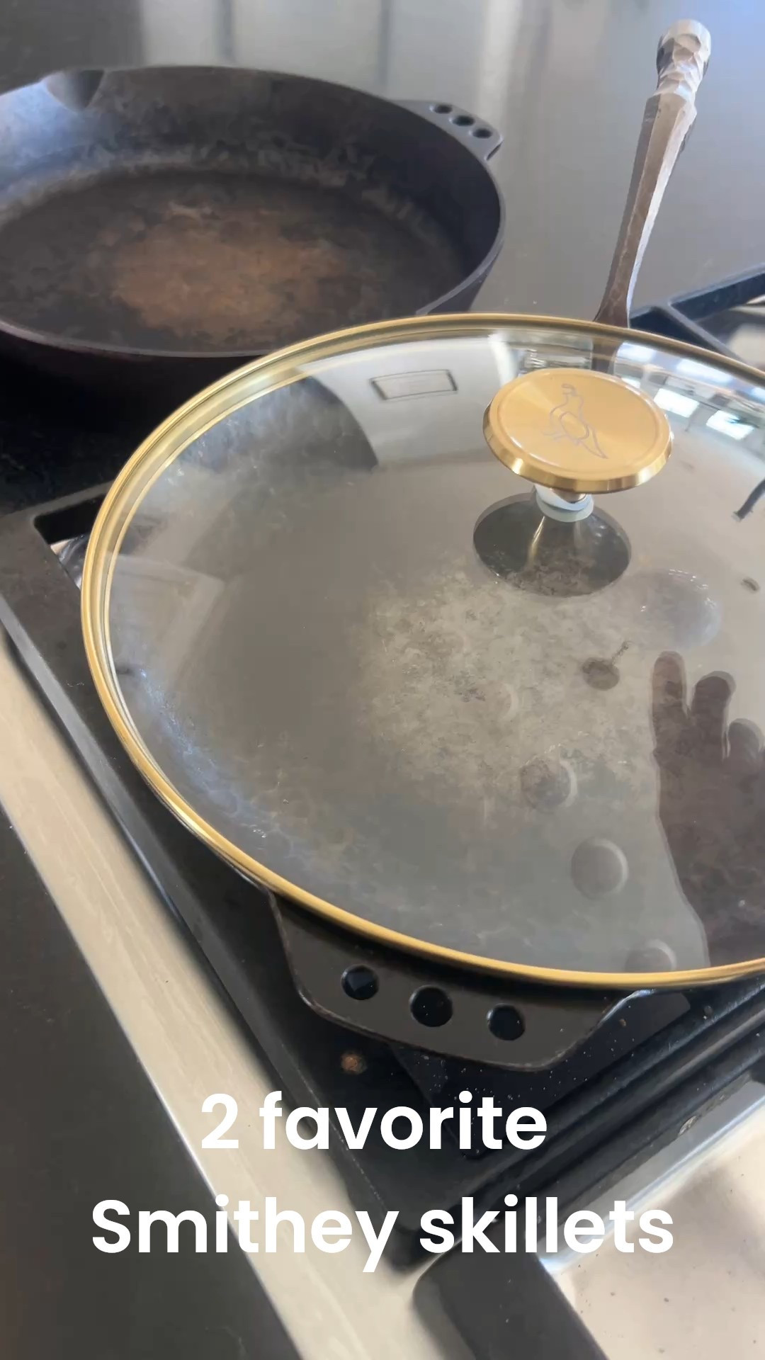 These are 3 years old and I live cooking with them. The #12 polished cast iron & the carbon steel farmhouse skillet 👏🏻

#LTKGiftGuide #LTKHome