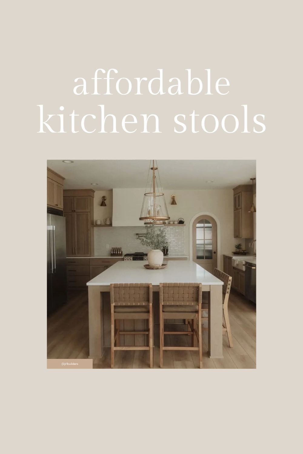 Affordable kitchen stools. 

#LTKHome