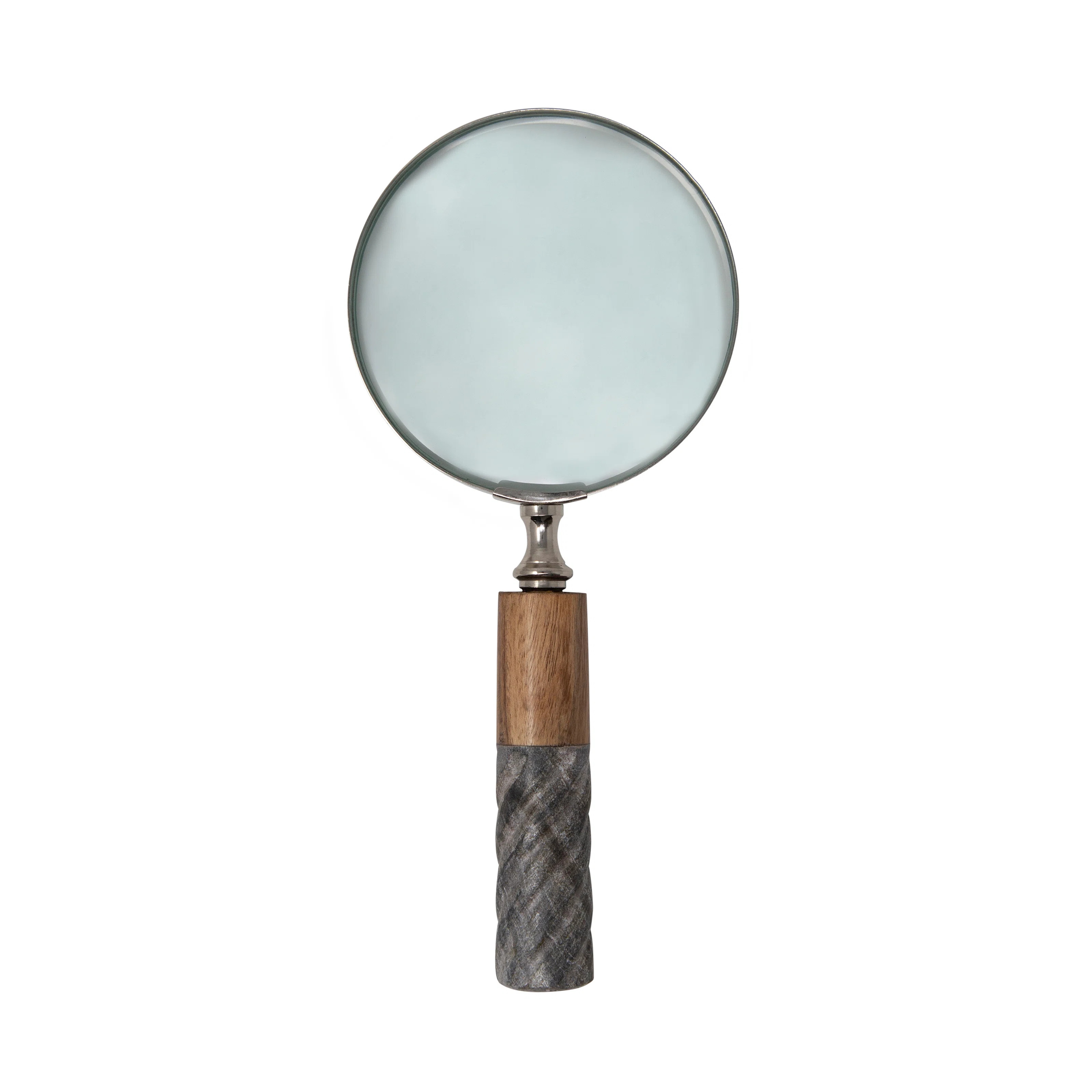 Winston Porter Glass, Marble and Wood Decorative Magnifying Glass, Unique Home Accessory & Review... | Wayfair North America
